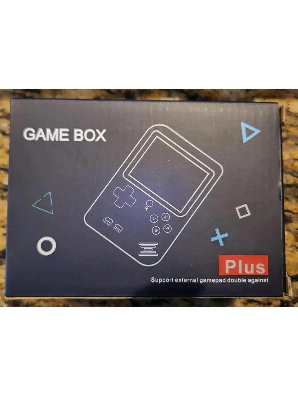 🔥Brand new in box!! Game Box - Hand Held Game System, Black 400 Games White